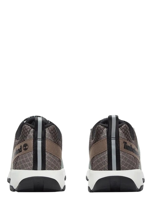 WINSOR TRAIL Sneakers misto pelle taupe mesh - Scarpe Uomo