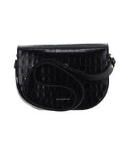 COCCINELLE CAMPIONARIO - DEW CROCO SHINY SOFT Mini Bag a tracolla Nero - Borse Donna - 3