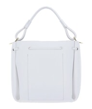 COCCINELLE CAMPIONARIO - ECLYPS Borsa secchiello in pelle martellata brillant white - Borse Donna - 3