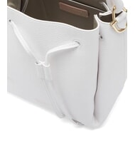 COCCINELLE CAMPIONARIO - ECLYPS Borsa secchiello in pelle martellata brillant white - Borse Donna - 4
