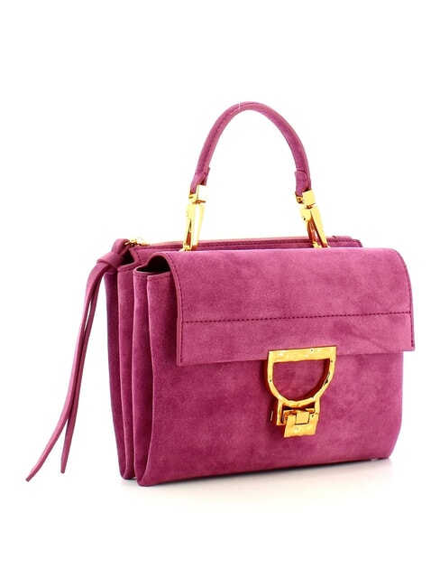 CAMPIONARIO - ARLETTIS SUEDE DROPLET Borsa mini in pelle con tracolla pulp pink - Borse Donna