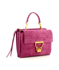 COCCINELLE CAMPIONARIO - ARLETTIS SUEDE DROPLET Borsa mini in pelle con tracolla pulp pink - Borse Donna - 2