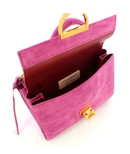 COCCINELLE CAMPIONARIO - ARLETTIS SUEDE DROPLET Borsa mini in pelle con tracolla pulp pink - Borse Donna - 4