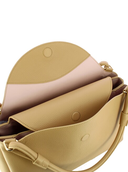 CAMPIONARIO - ECLYPS Borsa in pelle fresh beige - Borse Donna