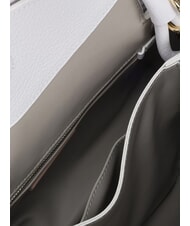 COCCINELLE CAMPIONARIO - ECLYPS Borsa a spalla pelle martellata brillant white - Borse Donna - 4