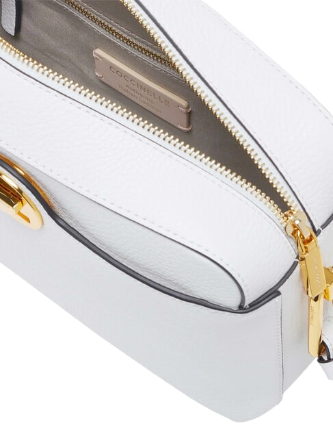 CAMPIONARIO - LIYA SIGNATURE Borsetta a tracolla, in pelle brillant white - Borse Donna