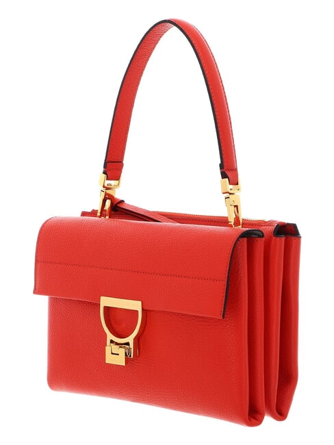 CAMPIONARIO - ARLETTIS SIGNATURE Borsa in pelle con tracolla logata gazpacho - Borse Donna