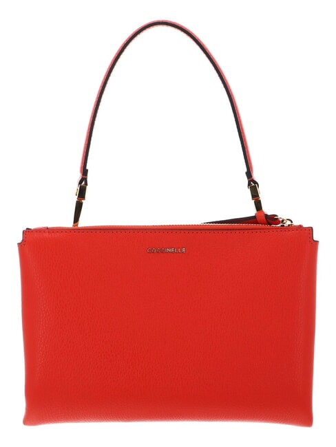 CAMPIONARIO - ARLETTIS SIGNATURE Borsa in pelle con tracolla logata gazpacho - Borse Donna