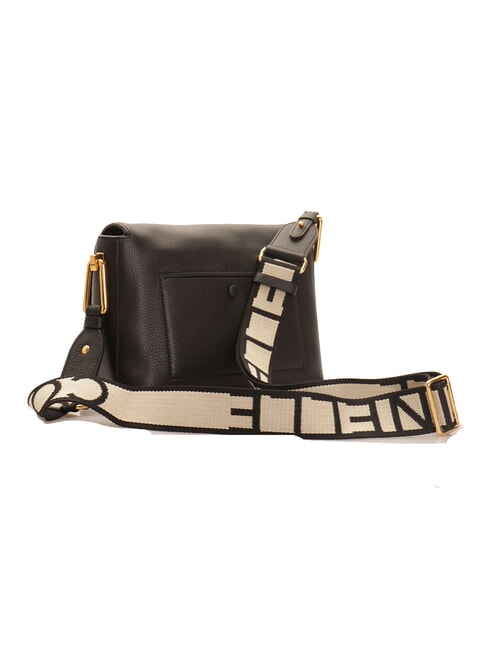 CAMPIONARIO - LIYA SIGNATURE Borsa a tracolla in pelle martellata Nero - Borse Donna