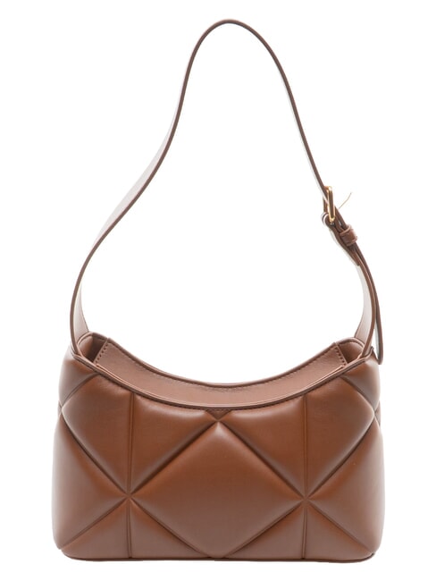 EMBOSSED Borsa a spalla marrone - Borse Donna