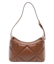 LOVE MOSCHINO EMBOSSED Borsa a spalla marrone - Borse Donna - 4