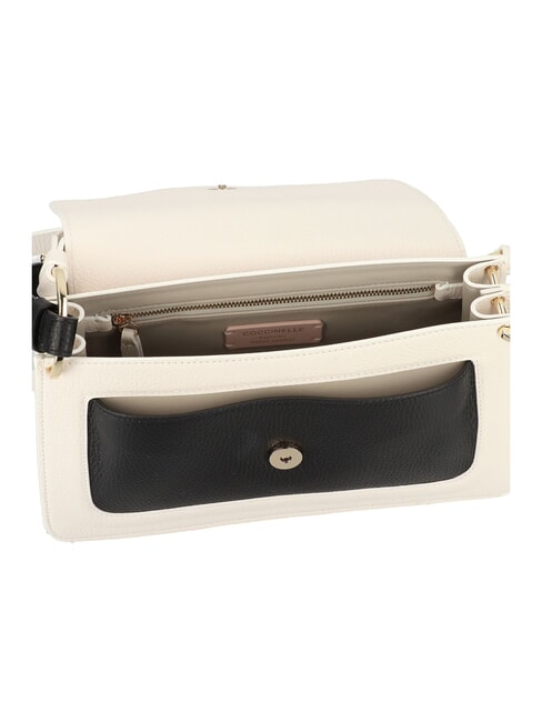 CAMPIONARIO - C-ME BICOLOR Borsa a spalla, con tracolla blanco/noir - Borse Donna