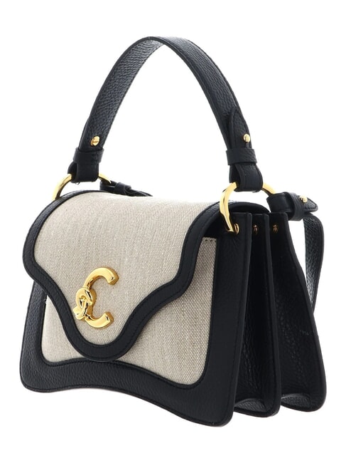CAMPIONARIO - C-ME CANVAS Borsa a mano, con tracolla natural/noir - Borse Donna