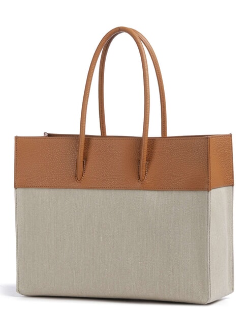 CAMPIONARIO - MYRTHA CANVAS Borsa a spalla natural/cuir - Borse Donna