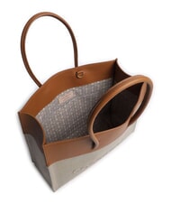 COCCINELLE CAMPIONARIO - MYRTHA CANVAS Borsa a spalla natural/cuir - Borse Donna - 3