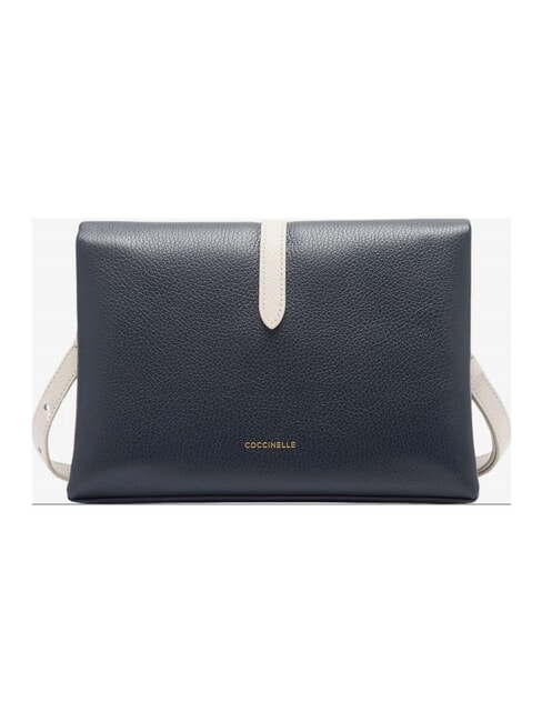 CAMPIONARIO - DORIAN BICOLOR Borsa in pelle a tracolla midnig.b/blanco - Borse Donna