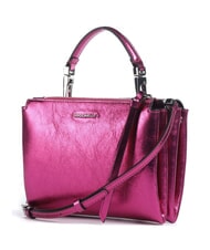 COCCINELLE CAMPIONARIO - ARLETTIS SMOOTH METAL Mini Bag a mano, con tracolla sangria - Borse Donna - 2