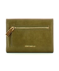 COCCINELLE  CAMPIONARIO - KELSEY VINTAGE Portafoglio in pelle laurel green - Portafogli Donna - 3
