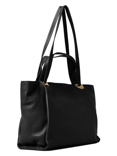 CAMPIONARIO - OLIVER Borsa in pelle doppio manico Nero - Borse Donna