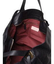 COCCINELLE CAMPIONARIO - OLIVER Borsa in pelle doppio manico Nero - Borse Donna - 3