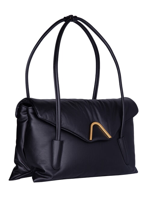 CAMPIONARIO - CHESTER PUFFY SMOOTH Borsa a spalla Nero - Borse Donna