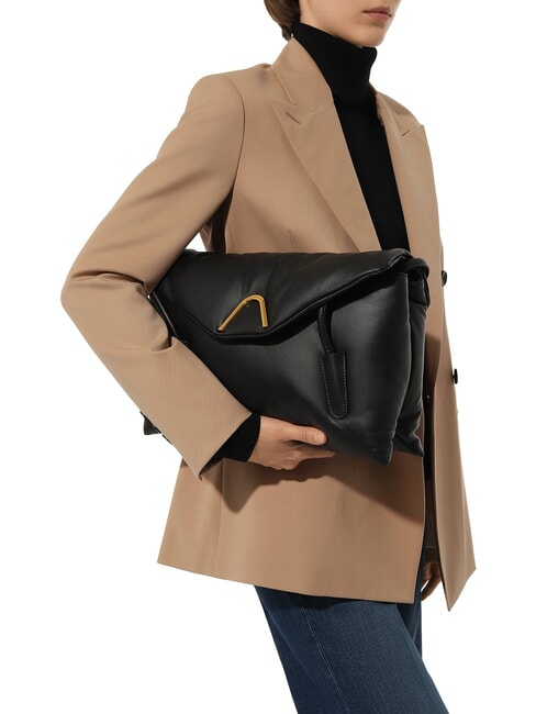 CAMPIONARIO - CHESTER PUFFY SMOOTH Borsa a spalla Nero - Borse Donna
