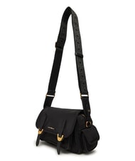 COCCINELLE CAMPIONARIO - CAMPUS PUFFY NY Borsa a tracolla in nylon e pelle Nero - Borse Donna - 3