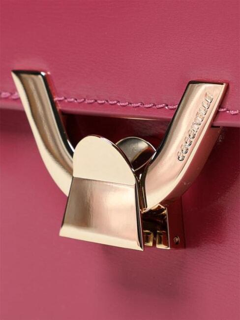 CAMPIONARIO - DEW SHINY CALF  Mini Bag a tracolla, in pelle rosewood - Borse Donna