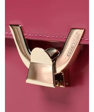 COCCINELLE CAMPIONARIO - DEW SHINY CALF  Mini Bag a tracolla, in pelle rosewood - Borse Donna - 3