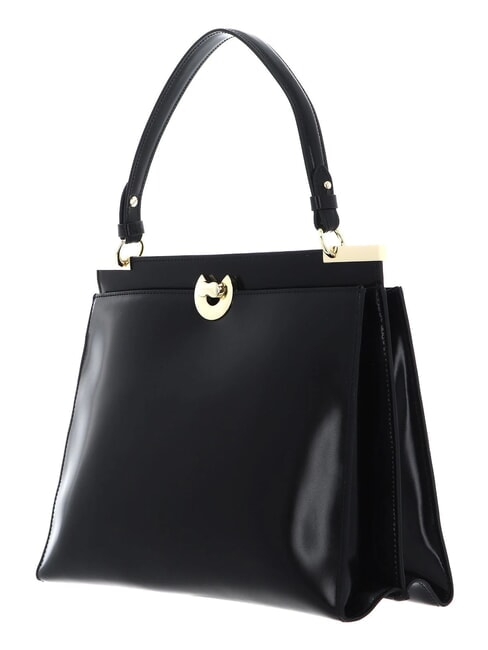 CAMPIONARIO - BINXIE SHINY CALF Mini Bag con tracolla Nero - Borse Donna