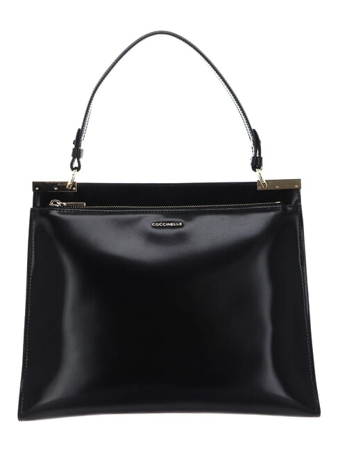 CAMPIONARIO - BINXIE SHINY CALF Mini Bag con tracolla Nero - Borse Donna