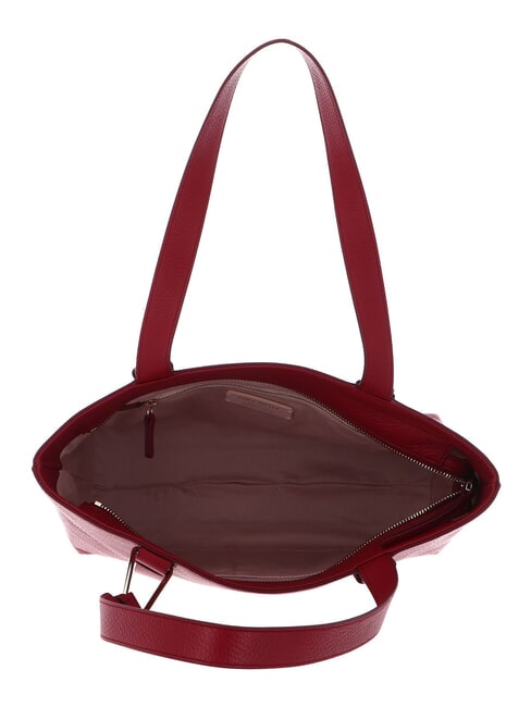 CAMPIONARIO - MALORY  Shopping Bag in pelle sangria - Borse Donna