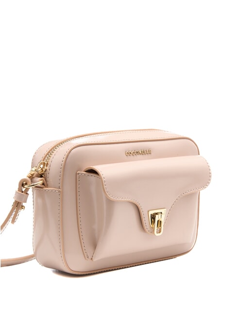 CAMPIONARIO - BEAT SHINY CALF Borsa mini a tracolla in pelle lucida rosette - Borse Donna