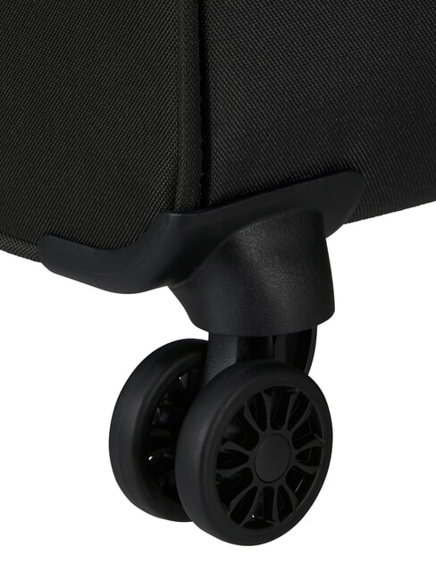 AIR WAVE Trolley Medio, espandibile BLACK/RED - Trolley Semirigidi