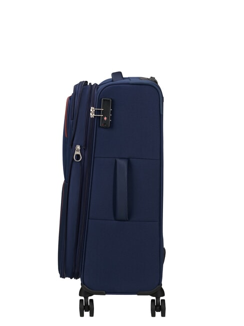 AIR WAVE Set Trolley Cabin + Medio + Grande  navy/orange - Set Trolley