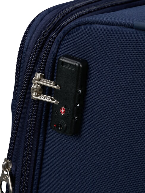 AIR WAVE Set Trolley Cabin + Medio + Grande  navy/orange - Set Trolley