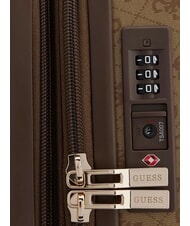 GUESS LATONA 28 Trolley medio, rigido LATTE LOGO - Bagagli a mano - 3