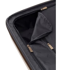 GUESS LATONA 28 Trolley medio, rigido LATTE LOGO - Bagagli a mano - 4