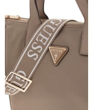 GUESS FOLLIE Shopper a mano, con tracolla Taupe - Borse Donna - 3
