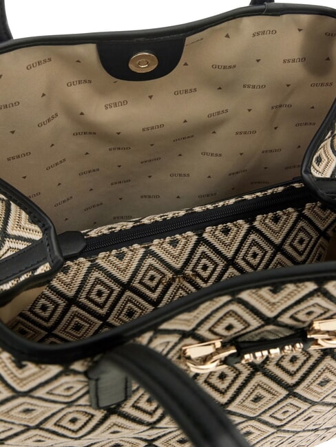 SOPHIA Borsa shopping, a spalla NERO - Borse Donna
