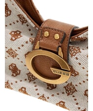 GUESS CAMDEN Borsa a spalla cognac/olive - Borse Donna - 3