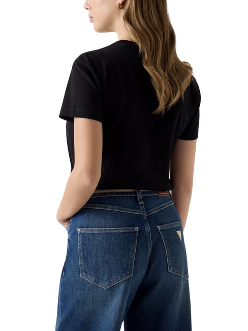 STUDS SCRIPT T-shirt manica corta jetbla - T-shirt e Top Donna