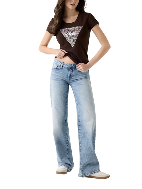 ZEBRA TRIANGLE T-shirt manica corta regal brown - T-shirt e Top Donna