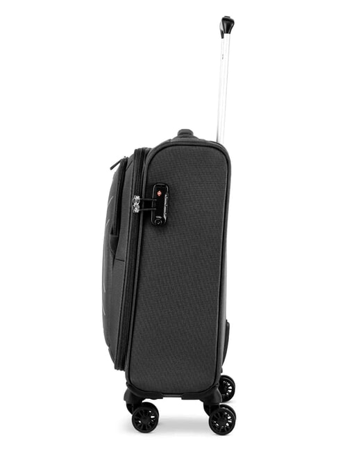 HEXA SOFT Trolley Bagaglio a Mano Nero - Bagagli a mano