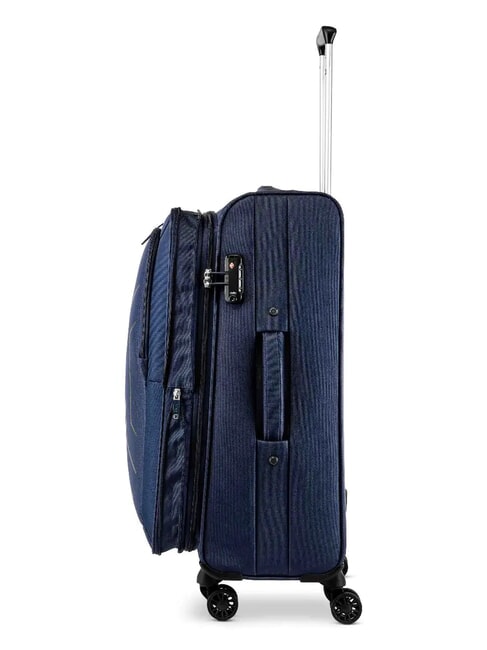 HEXA SOFT Trolley Medio, espandibile blu navy - Trolley Semirigidi
