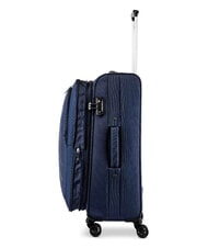 R RONCATO HEXA SOFT Trolley Medio, espandibile blu navy - Trolley Semirigidi - 4