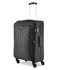 R RONCATO HEXA SOFT Trolley Medio, espandibile Nero - Trolley Semirigidi - 3