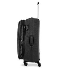 R RONCATO HEXA SOFT Trolley Grande, espandibile Nero - Trolley Semirigidi - 4