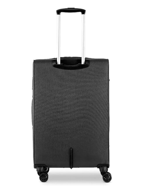 HEXA SOFT Set Trolley Cabin + Medio + Grande espandibili Nero - Set Trolley