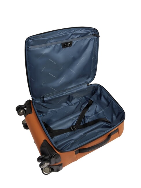 CORNER SPECIALE GOMMATO Trolley bagaglio a mano resistente all'acqua CUOIO - Bagagli a mano
